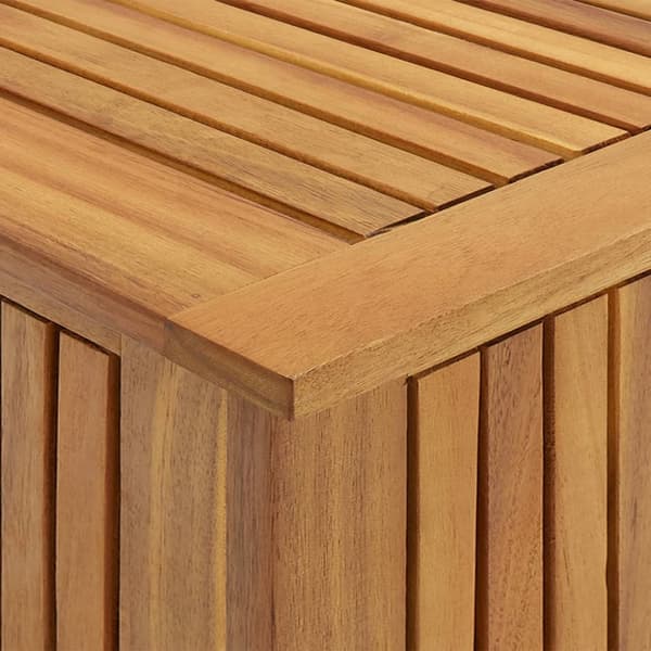 vidaXL Puutarhan varastolaatikko 60x50x58 cm täysi akaasiapuu -  Ulkotilan säilytyslaatikot
