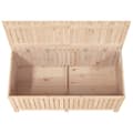 Miniatyrbild 9 av 11: vidaXL Dynbox 147x68x64 cm massiv furu -  Dynboxar