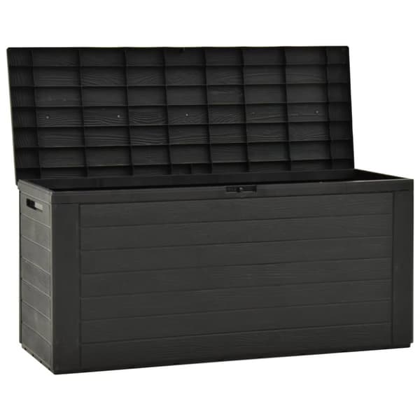 vidaXL Puutarhan varastoarkku antrasiitti 116x44x55 cm -  Ulkotilan säilytyslaatikot