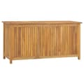 Pikkukuva 5 / 11: vidaXL Puutarhalaatikko 114x50x58 cm täysi tiikki -  Ulkotilan säilytyslaatikot