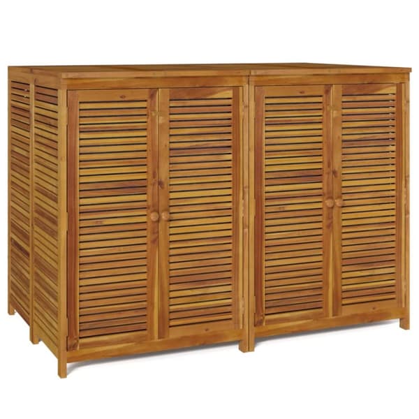 vidaXL Ulkosäilytyslaatikko 140x87x104 cm täysi akasiapuu -  Ulkotilan säilytyslaatikot