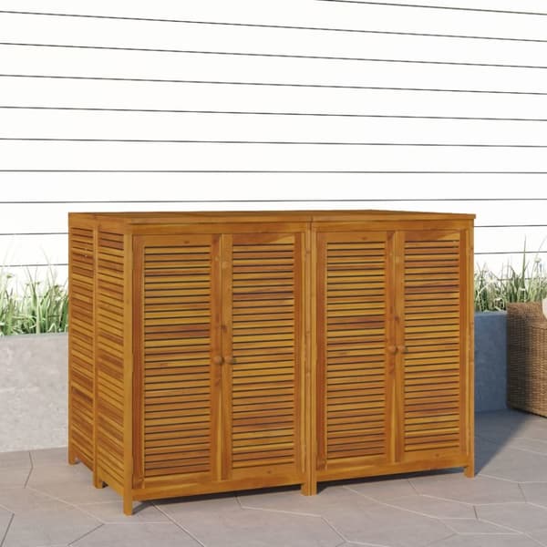 vidaXL Ulkosäilytyslaatikko 140x87x104 cm täysi akasiapuu -  Ulkotilan säilytyslaatikot
