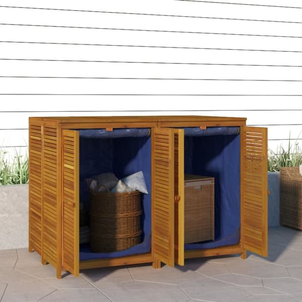 vidaXL Ulkosäilytyslaatikko 140x87x104 cm täysi akasiapuu -  Ulkotilan säilytyslaatikot