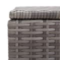 Pikkukuva 8 / 9: vidaXL Puutarhan säilytyslaatikko harmaa 120x50x60 cm polyrottinki -  Ulkotilan säilytyslaatikot