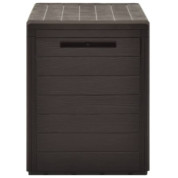 vidaXL Puutarhan varastoarkku ruskea 78x44x55 cm -  Ulkotilan säilytyslaatikot