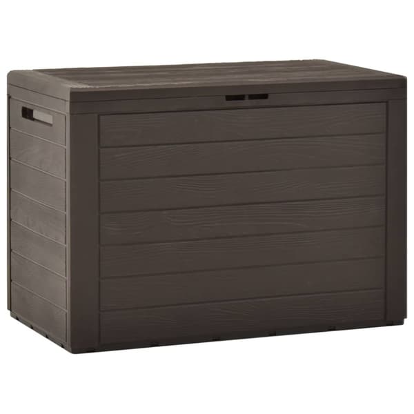 vidaXL Puutarhan varastoarkku ruskea 78x44x55 cm -  Ulkotilan säilytyslaatikot