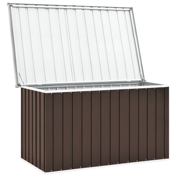 vidaXL Puutarhan varastoarkku ruskea 149x99x93 cm -  Ulkotilan säilytyslaatikot