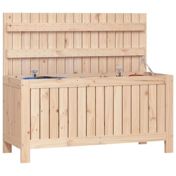 vidaXL Säilytyslaatikko 108x42,5x54 cm täysi mänty -  Ulkotilan säilytyslaatikot