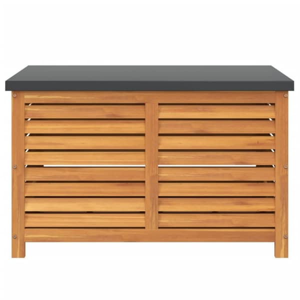 vidaXL opbevaringsboks til haven 90x48x55 cm massivt akacietræ -  Udendørs opbevaringskasser