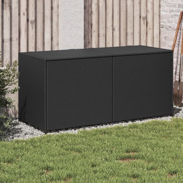 vidaXL Dynbox svart 283L konstrotting -  Dynboxar