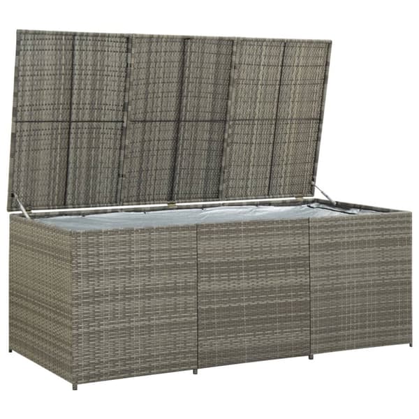 The Living Store Dynbox konstrotting 180x90x70 cm grå -  Dynboxar