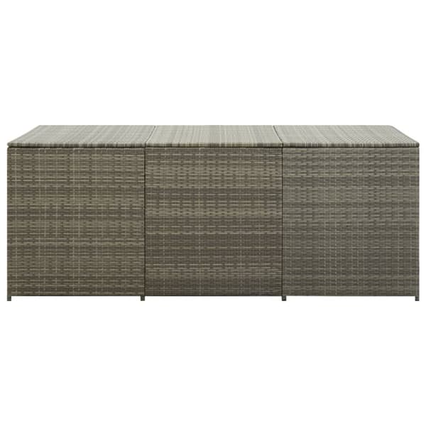 The Living Store Dynbox konstrotting 180x90x70 cm grå -  Dynboxar