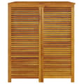 Miniatyrbild 6 av 10: The Living Store Förvaringslåda för trädgård 70x87x104 cm massivt akaciaträ -  Dynboxar