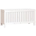 Pikkukuva 6 / 11: The Living Store Säilytyslaatikko valkoinen 108x42,5x54 cm täysi mänty -  Ulkotilan säilytyslaatikot
