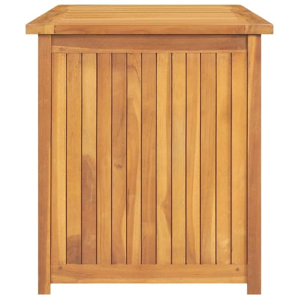 The Living Store Puutarhalaatikko 200x50x55 cm täysi tiikki -  Ulkotilan säilytyslaatikot