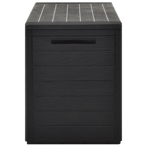 The Living Store Dynbox antracit 116x44x55 cm -  Dynboxar