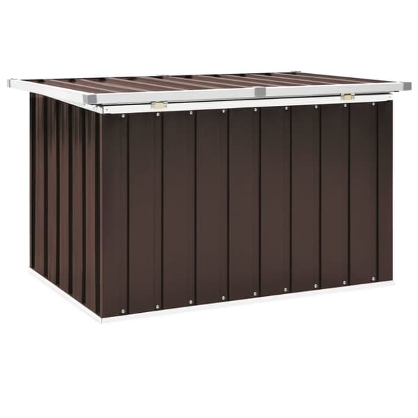 The Living Store Puutarhan varastoarkku ruskea 109x67x65 cm -  Ulkotilan säilytyslaatikot