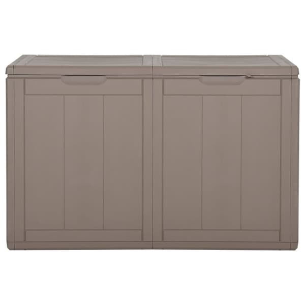 The Living Store Dynbox 180 liter brun PP-rotting - Dynboxar