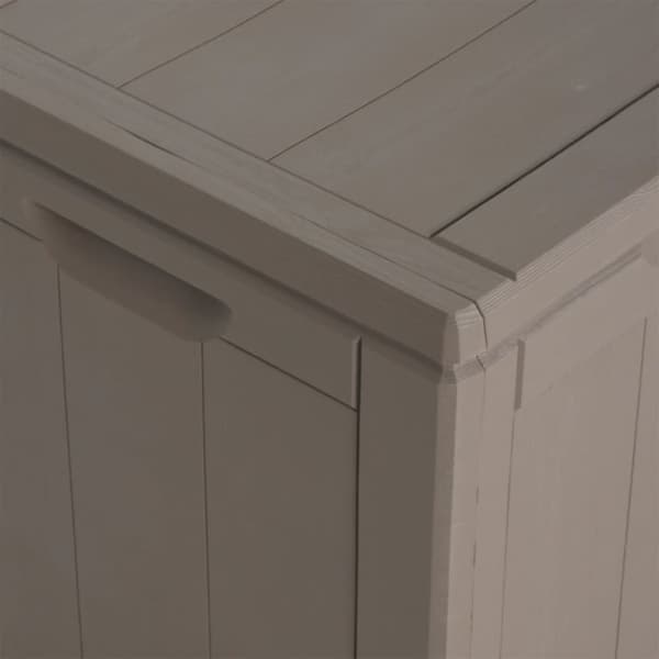 The Living Store Dynbox 180 liter brun PP-rotting - Dynboxar
