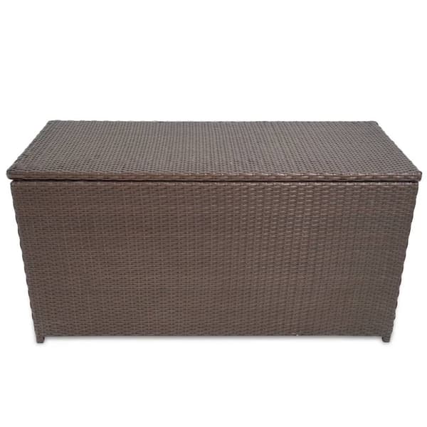 The Living Store Dynbox 120x50x60 cm konstrotting brun - Dynboxar