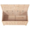 Miniatyrbillede 9 af 11: The Living Store opbevaringskasse til haven 121x55x64 cm massivt fyrretræ -  Udendørs opbevaringskasser