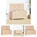 Miniatyrbillede 1 af 11: The Living Store opbevaringskasse til haven 121x55x64 cm massivt fyrretræ -  Udendørs opbevaringskasser
