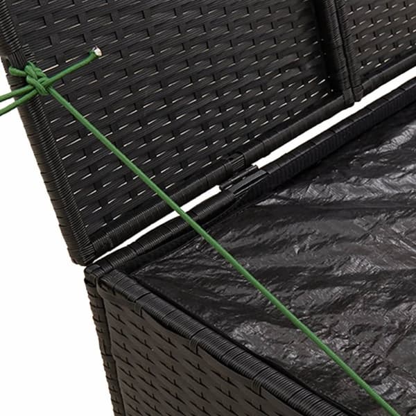 The Living Store Dynbox svart 291L konstrotting -  Dynboxar