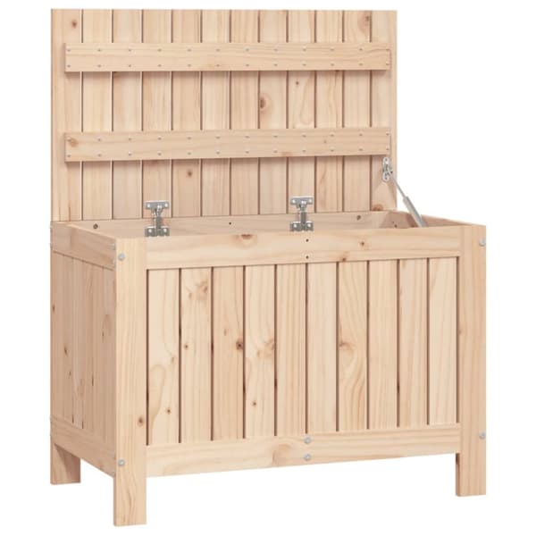 The Living Store Säilytyslaatikko 76x42,5x54 cm täysi mänty -  Ulkotilan säilytyslaatikot