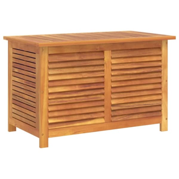 The Living Store Dynbox 90x50x56 cm massivt akaciaträ - Dynboxar