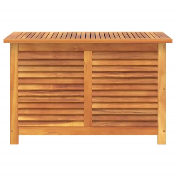 The Living Store Dynbox 90x50x56 cm massivt akaciaträ -  Dynboxar