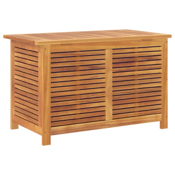 The Living Store Dynbox 90x50x56 cm massivt akaciaträ - Dynboxar