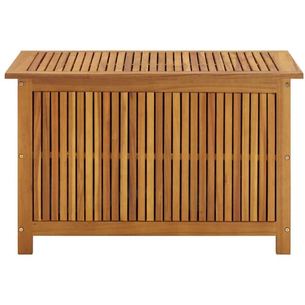 Ulkotilan säilytyslaatikot - Living Puutarhan varastolaatikko 90x50x58 cm täysi akaasiapuu