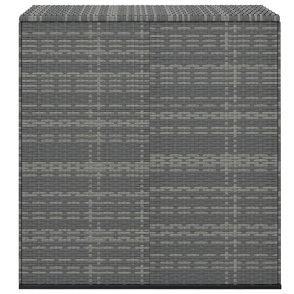 Ulkotilan säilytyslaatikot - Living Puutarhan säilytyslaatikko PE-rottinki 100x49x103,5 cm harmaa