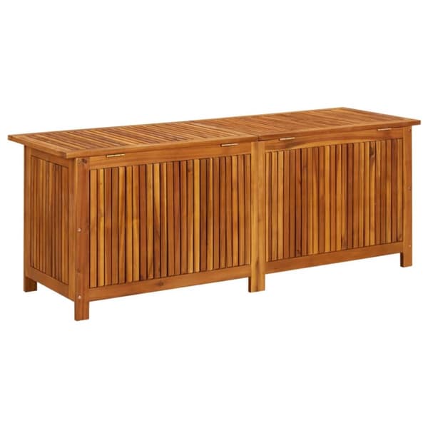 Ulkotilan säilytyslaatikot - Living Puutarhan varastolaatikko 150x50x58 cm täysi akaasiapuu