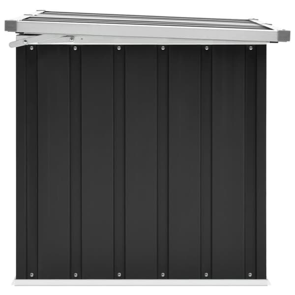 Udendørs opbevaringskasser - Living opbevaringskasse til haven 129x67x65 cm antracitgrå