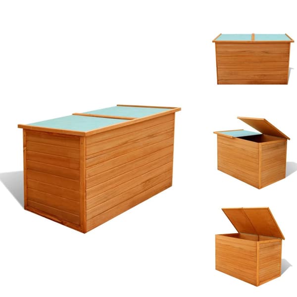 Ulkotilan säilytyslaatikot - Living Puutarhan säilytyslaatikko 126  x 72 x 72 cm puu