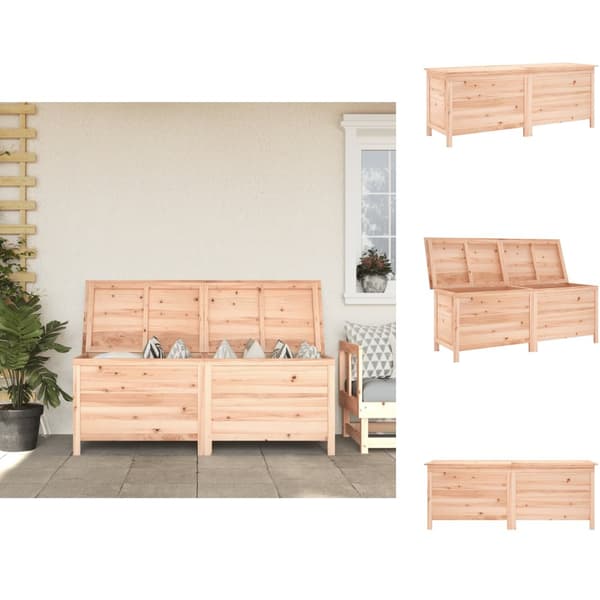 Ulkotilan säilytyslaatikot - Living Ulkosäilytyslaatikko 150x50x56,5 cm täysi kuusi