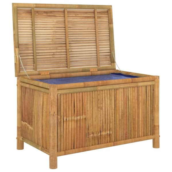 Opbevaringskasse til haven Box 90x52x55 cm bambus - Havekasse - Havekasser - Home & Living