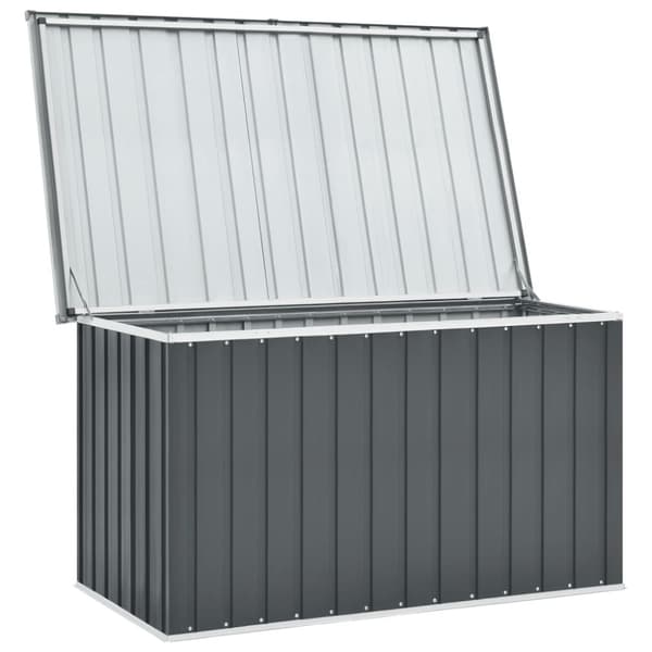 Opbevaringskasse til haven 149x99x93 cm grå - Opbevaringsboks - Opbevaringsbokse - Home & Living