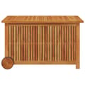 Miniatyrbillede 5 af 9: Opbevaringsboks til haven med hjul 90x50x58 cm massivt træ - Opbevaringsboks - Opbevaringsbokse - Home & Living
