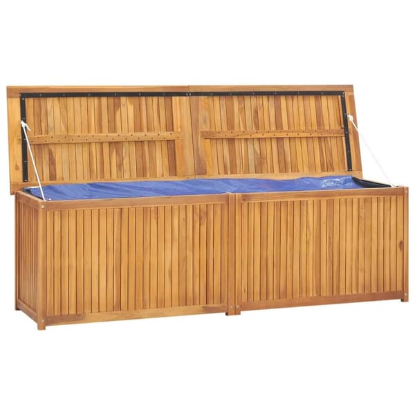 Trädgårdslåda 175x50x55 cm massiv teak - Trädgårdslåda - Trädgårdslådor - Home & Living