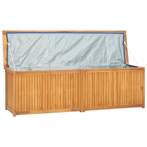 Trädgårdslåda 175x50x55 cm massiv teak - Trädgårdslåda - Trädgårdslådor - Home & Living
