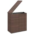 Miniatyrbillede 4 af 6: Hyndeboks 100x49x103,5 cm polyrattan brun - Hyndeboks - Hyndebokse - Home & Living