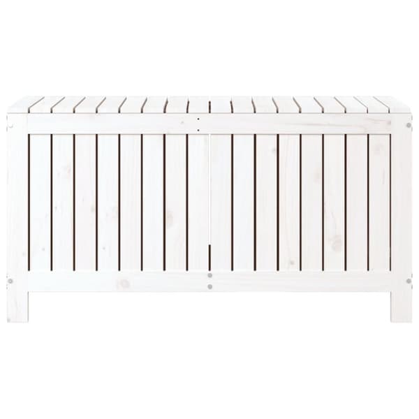 Dynbox svart 115x49x60 cm massiv furu - Trädgårdslåda - Trädgårdslådor - Home & Living