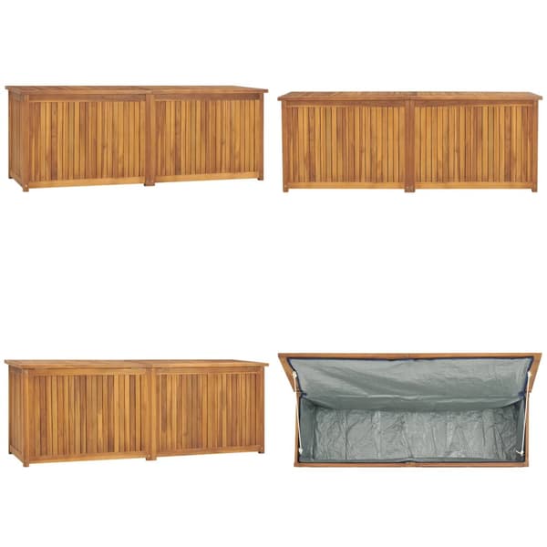 Puutarhalaatikko 150x50x55 cm täysi tiikki - Puutarhalaatikko - Puutarhalaatikot - Home & Living
