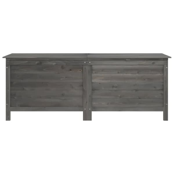 Ulkosäilytyslaatikko antrasiitti 150x50x56,5 cm täysi kuusi - Ulkosäilytyslaatikko - Puutarhasäilytyslaatikko - Home & Living