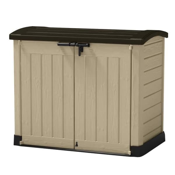 Stor multifunktionslåda för trädgården - Beige/Ljusbrun - 1200 L