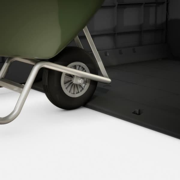 Utomhus förvaringsbox KETER i resin 1200 liter Svart och grå - Förvaring av sopkorgar eller cykel