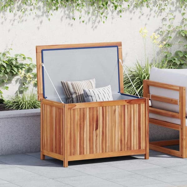 Trädgårdslåda 90x50x58 cm massiv teak