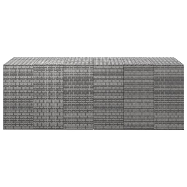 Dynbox PE-rotting 291x100,5x104 cm grå